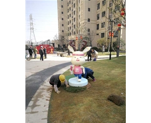 阜陽雕塑廠家的材料都是什么？